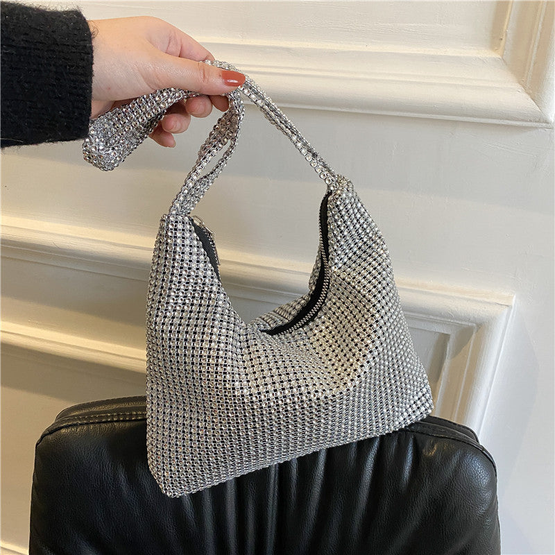 Water Drill One Shoulder Portable Armpit Bag