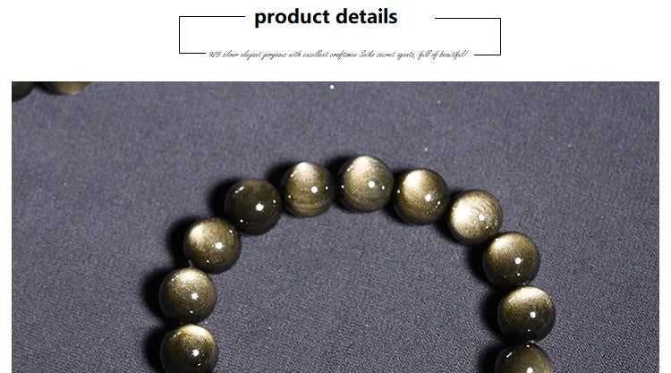 Gold Sapphire Bracelet High Quality Natural Laps Bracelets For Men And Women